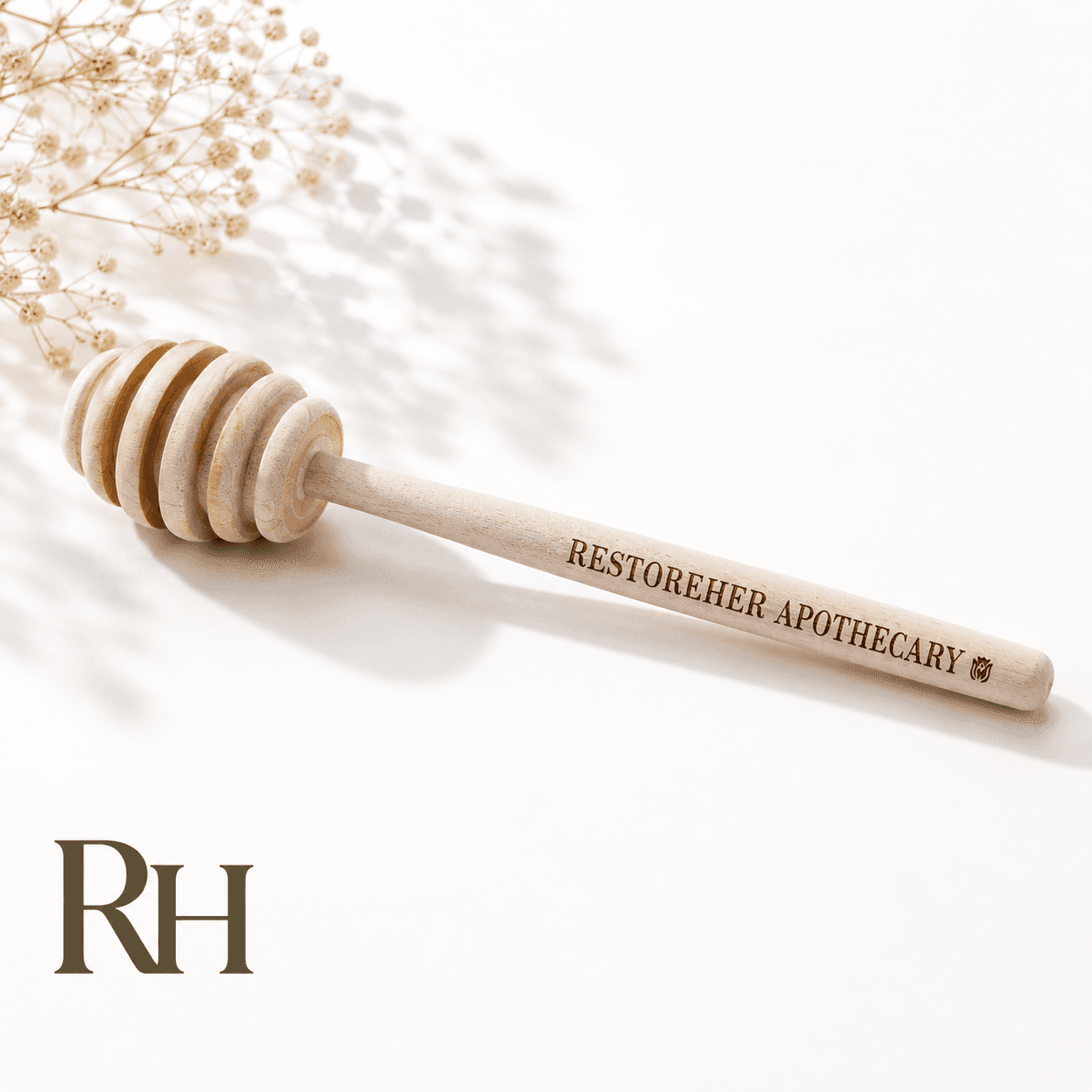 RestoreHER Engraved Wooden Honey Dipper